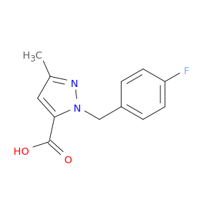 1-(4-氟苄基)-3-甲基-1H-吡唑-5-羧酸