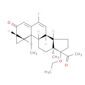 17-Ethoxy-6-fluoro-1alpha,2alpha-dihydro-3H-cyclopropan-(1,2)-9beta,10alpha-pregna-1,4,6-triene-3,20-dione