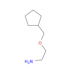 2-(cyclopentylmethoxy)ethan-1-amine