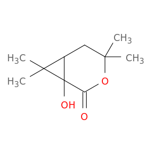 3-Oxabicyclo[4.1.0]heptan-2-one, 1-hydroxy-4,4,7,7-tetramethyl-