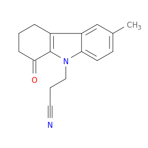 3-(6-METHYL-1-OXO-1,2,3,4-TETRAHYDRO-9H-CARBAZOL-9-YL)PROPANENITRILE
