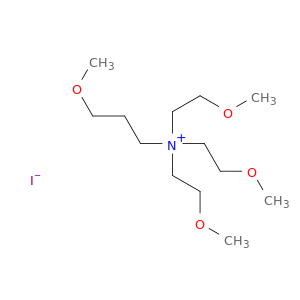 1-Propanaminium, 3-methoxy-N,N,N-tris(2-methoxyethyl)-, iodide