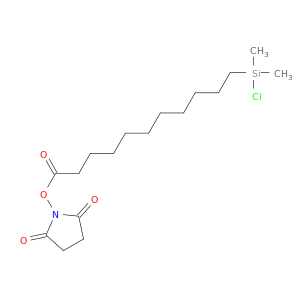 2,5-Pyrrolidinedione, 1-[[11-(chlorodimethylsilyl)-1-oxoundecyl]oxy]-