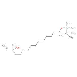 1-Pentadecen-3-ol, 15-[[(1,1-dimethylethyl)dimethylsilyl]oxy]-3-methyl-