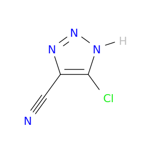 5-氯-1H-1,2,3-三唑-4-碳腈