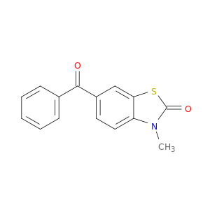 2(3H)-Benzothiazolone, 6-benzoyl-3-methyl-