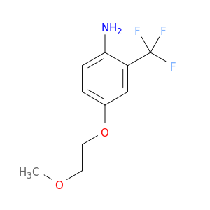 4-(2-Methoxyethoxy)-2-(trifluoromethyl)aniline