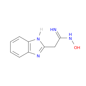 1H-Benzimidazole-2-ethanimidamide,N-hydroxy-