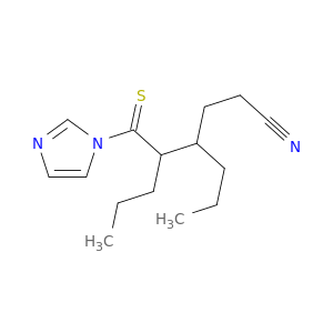 1H-Imidazole, 1-[3-(2-cyanoethyl)-2-propyl-1-thioxohexyl]-
