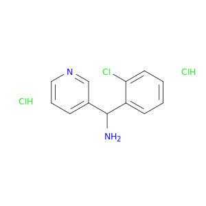 (2-氯苯基)(吡啶-3-基)甲胺二盐酸盐