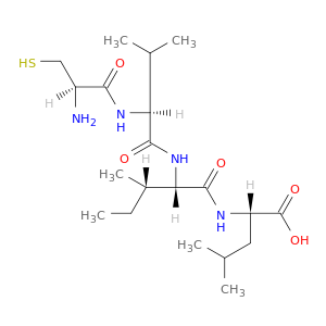 L-Leucine, L-cysteinyl-L-valyl-L-isoleucyl-