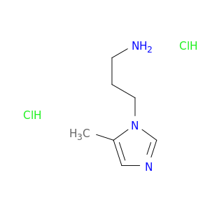 3-(5-甲基-1H-咪唑-1-基)丙-1-胺二盐酸盐