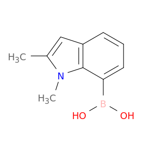 Boronic acid,B-(1,2-dimethyl-1H-indol-7-yl)-