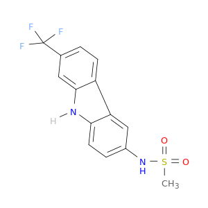 Methanesulfonamide, N-[7-(trifluoromethyl)-9H-carbazol-3-yl]-