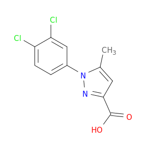 1-(3,4-Dichlorophenyl)-5-methyl-1H-pyrazole-3-carboxylic Acid