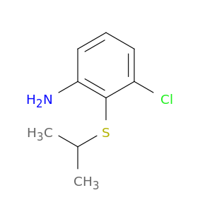 3-Chloro-2-(isopropylthio)aniline