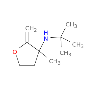 3-Furanamine, N-(1,1-dimethylethyl)tetrahydro-3-methyl-2-methylene-