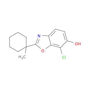 6-Benzoxazolol, 7-chloro-2-(1-methylcyclohexyl)-