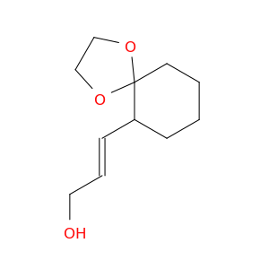 2-Propen-1-ol, 3-(1,4-dioxaspiro[4.5]dec-6-yl)-, (E)-
