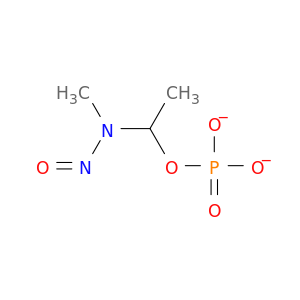 Ethanol,1-(methylnitrosoamino)-, dihydrogen phosphate (ester) (9CI)