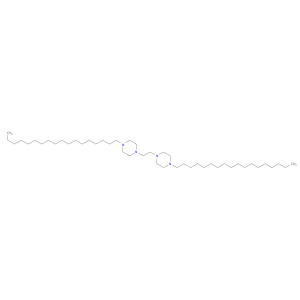 Piperazine, 1,1'-(1,2-ethanediyl)bis[4-octadecyl-