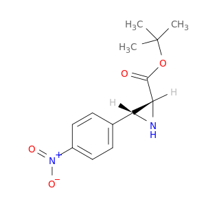 cis-tert-butyl 3-(4-nitrophenyl)aziridine-2-carboxylate