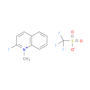 Quinolinium, 2-fluoro-1-methyl-, 1,1,1-trifluoromethanesulfonate (1:1)