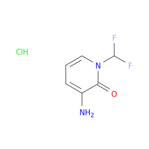 3-Amino-1-(difluoromethyl)pyridin-2(1H)-one hydrochloride