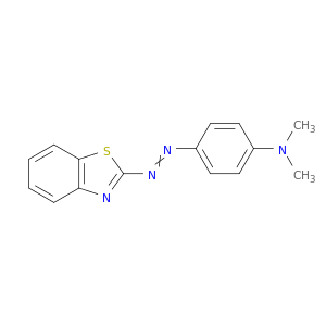 Benzenamine, 4-(2-benzothiazolylazo)-N,N-dimethyl-