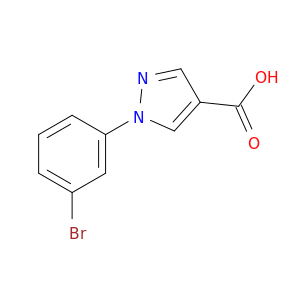 1-（3-溴苯基）-1H-吡唑-4-羧酸