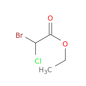 Acetic acid, bromochloro-, ethyl ester