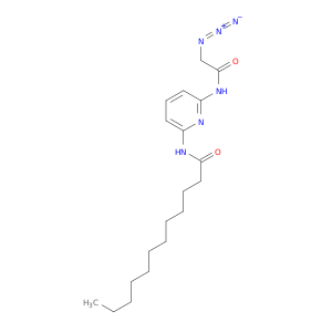 Dodecanamide, N-[6-[(azidoacetyl)amino]-2-pyridinyl]-