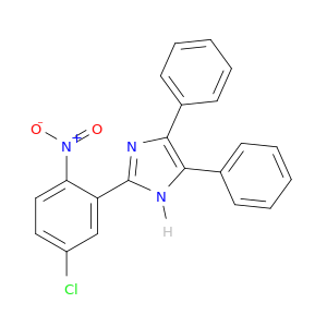 1H-Imidazole, 2-(5-chloro-2-nitrophenyl)-4,5-diphenyl-