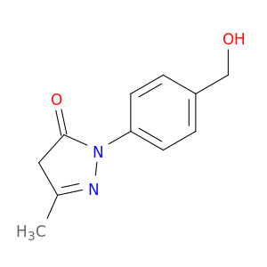 3H-Pyrazol-3-one, 2,4-dihydro-2-[4-(hydroxymethyl)phenyl]-5-methyl-