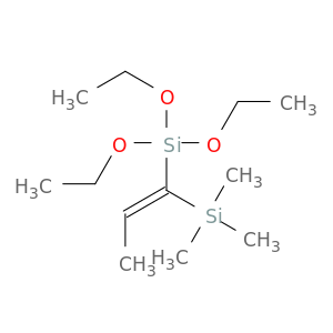 Silane, triethoxy[(1E)-1-(trimethylsilyl)-1-propen-1-yl]-