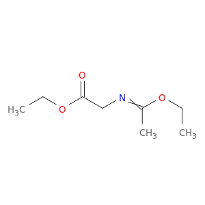 Ethyl 2-[(1-ethoxyethylidene)amino]acetate