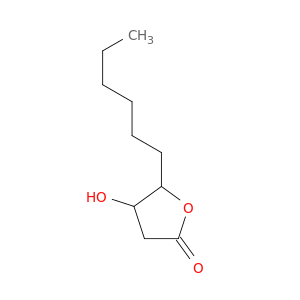 2(3H)-Furanone, 5-hexyldihydro-4-hydroxy-