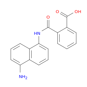 Benzoic acid, 2-[[(5-amino-1-naphthalenyl)amino]carbonyl]-