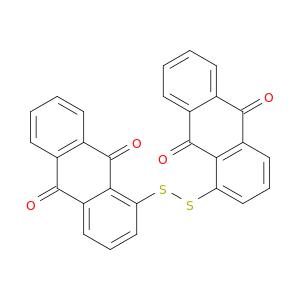 9,10-Anthracenedione, 1,1-dithiobis-