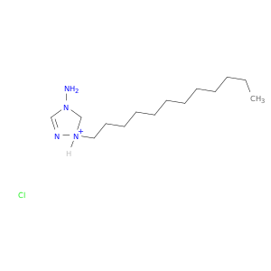 1H-1,2,4-Triazolium, 4-amino-1-dodecyl-, chloride