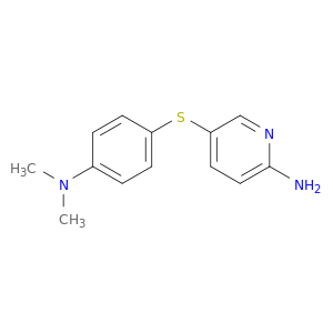 2-Pyridinamine, 5-[[4-(dimethylamino)phenyl]thio]-