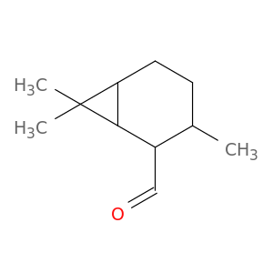 3,7,7-三甲基双环[4.1.0]庚烷-2-羧醛醛