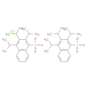 Naphthalenesulfonic acid, tris(1-methylethyl)-,calcium salt (9CI)