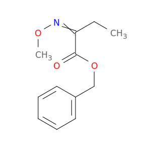 Butanoic acid, 2-(methoxyimino)-, phenylmethyl ester