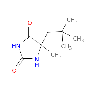 5-(2,2-dimethylpropyl)-5-methylimidazolidine-2,4-dione