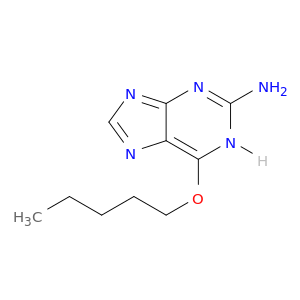 1H-Purin-2-amine, 6-(pentyloxy)-