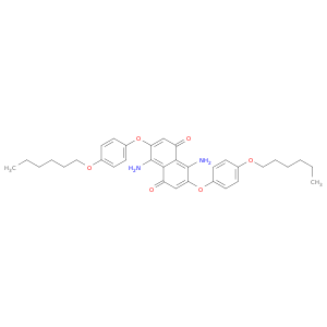 1,5-Naphthalenedione, 4,8-diamino-3,7-bis[4-(hexyloxy)phenoxy]-