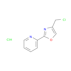 2-[4-(Chloromethyl)-1,3-oxazol-2-yl]pyridine Hydrochloride