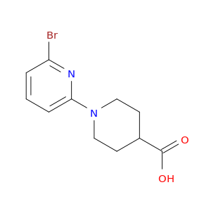 1-(6-溴-2-吡啶基)-4-哌啶羧酸