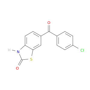 2(3H)-Benzothiazolone, 6-(4-chlorobenzoyl)-